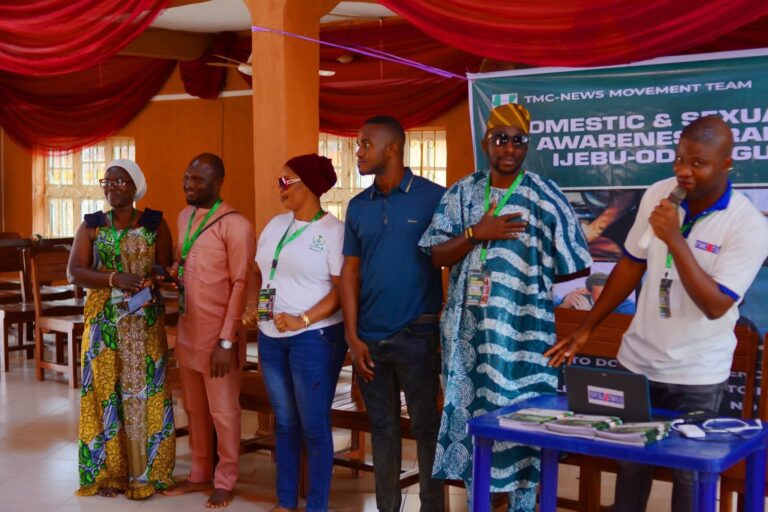 TMC-NEWS Leads 3-Day Campaign Against Domestic and Sexual Violence in Ijebu-Ode