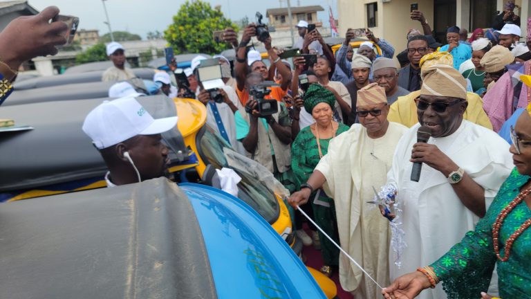 CREDICORP, IDIPR and Imowo MFB Launch Local Mobility Initiative with 50 Made-in-Nigeria Tricycles in Ijebu