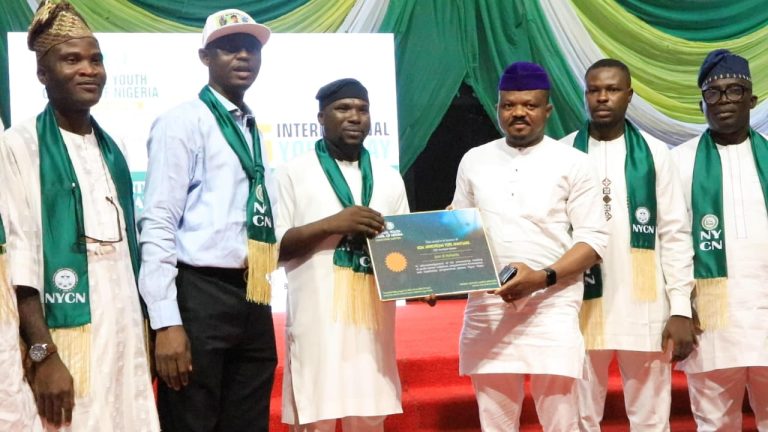 YPM Convener Akintunde Armstrong Honoured with NYCN ‘Icon of Humanity’ Award