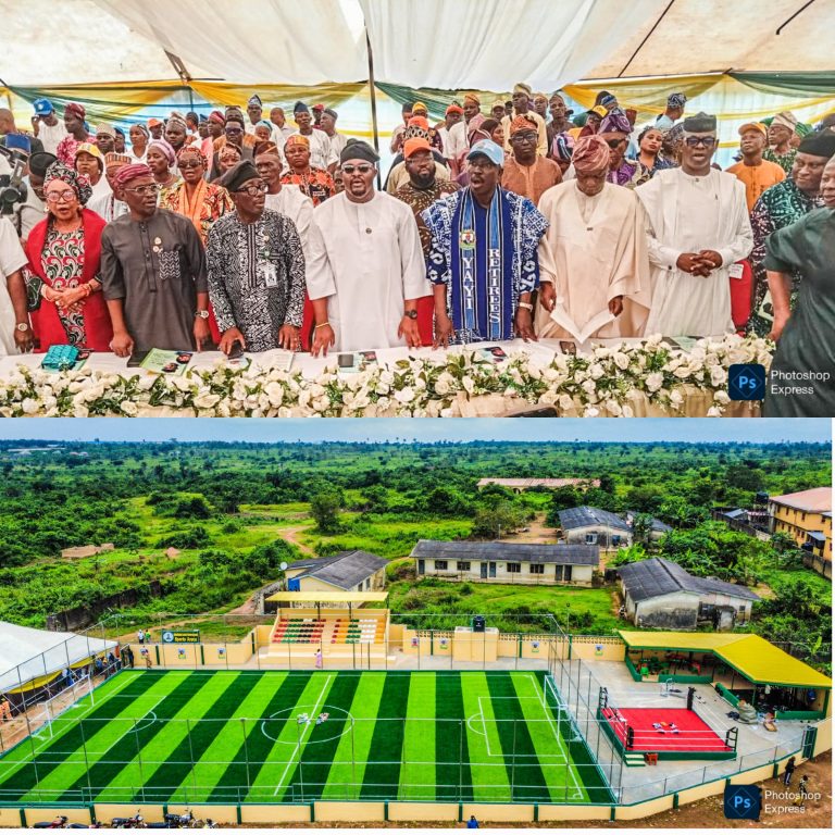Odogbolu LG Chairman Diya Commissions Sports Arena, Other Projects as He Marks 22 Months in Office