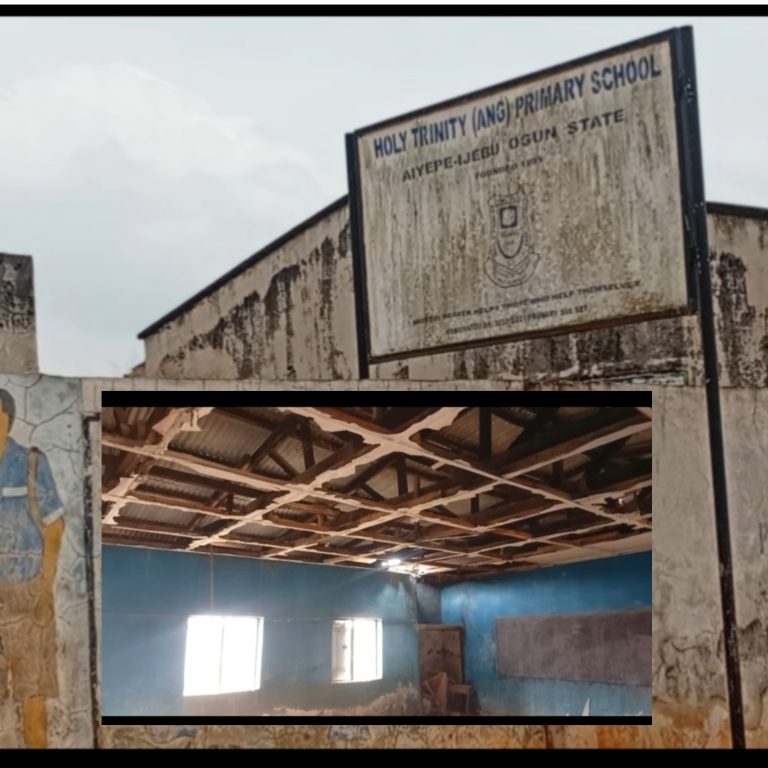 Aiyepe: Urgent Call to Renovate Century-Old Abandoned Building at Holy Trinity Primary School