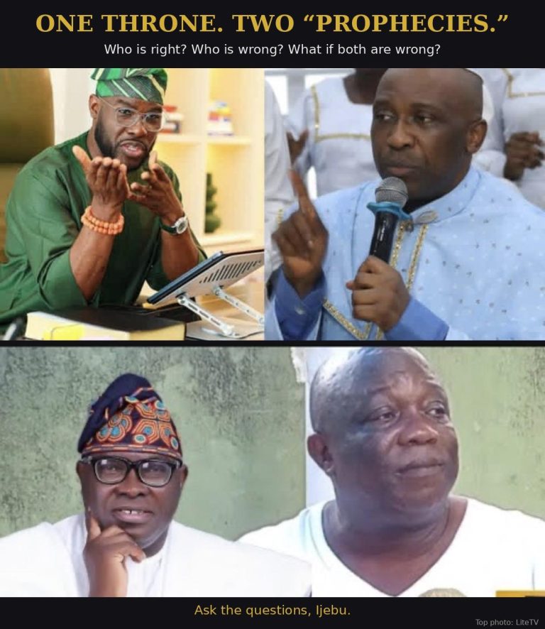 Awujale Stool: One Throne, Two Prophecies, and Conflicting Divine Claims